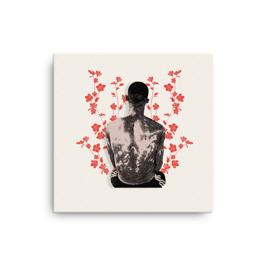 Sitting with Flowers