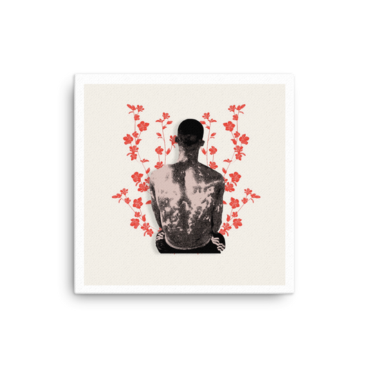 Sitting with Flowers